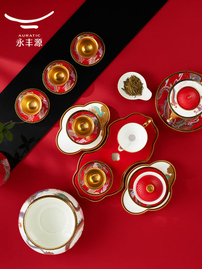 Tea set 40 pieces | Lucky Loong