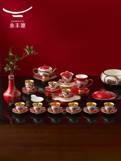 Tea set 40 pieces | Lucky Loong