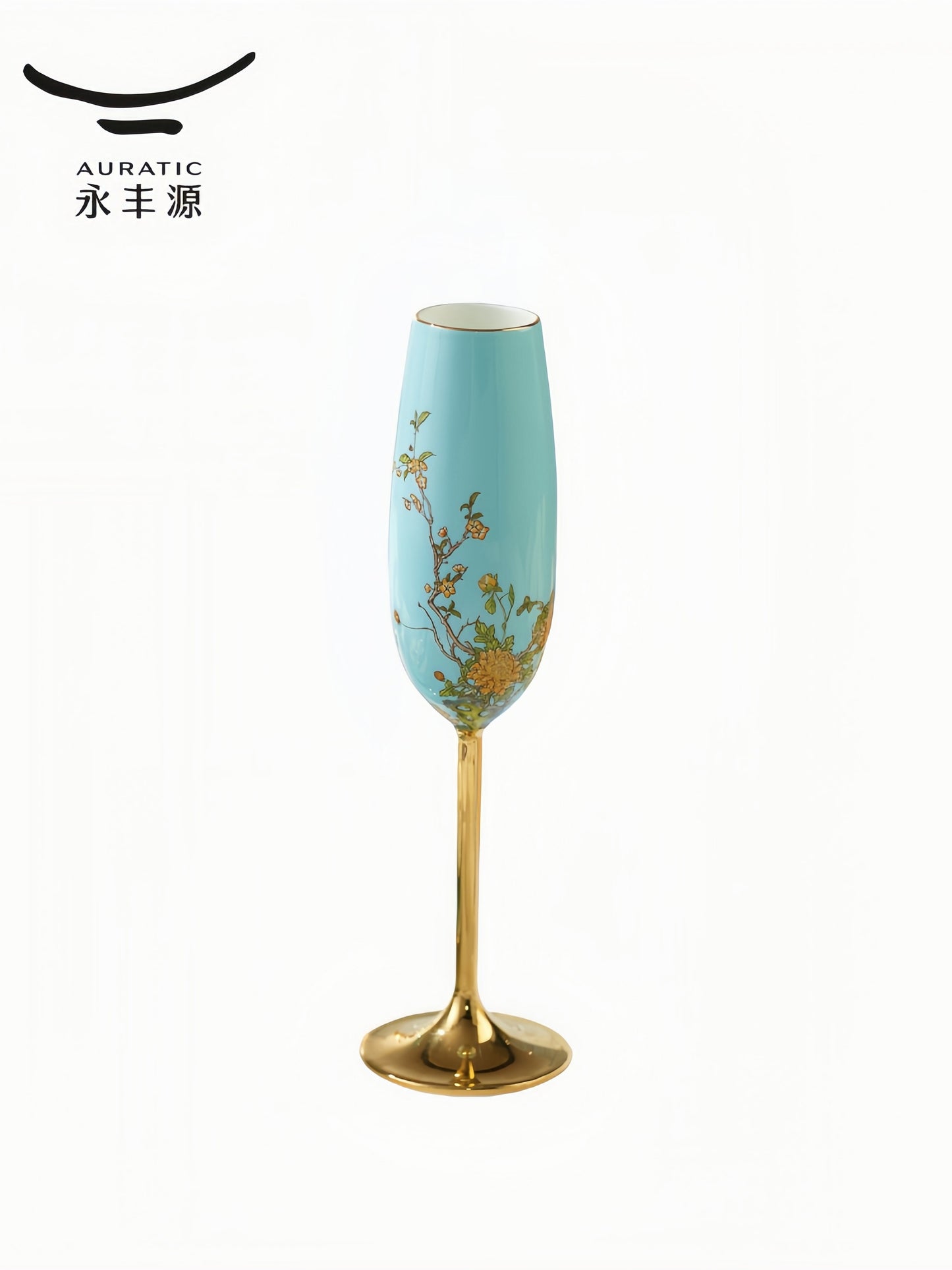 Champagne glass | West Lake Blue