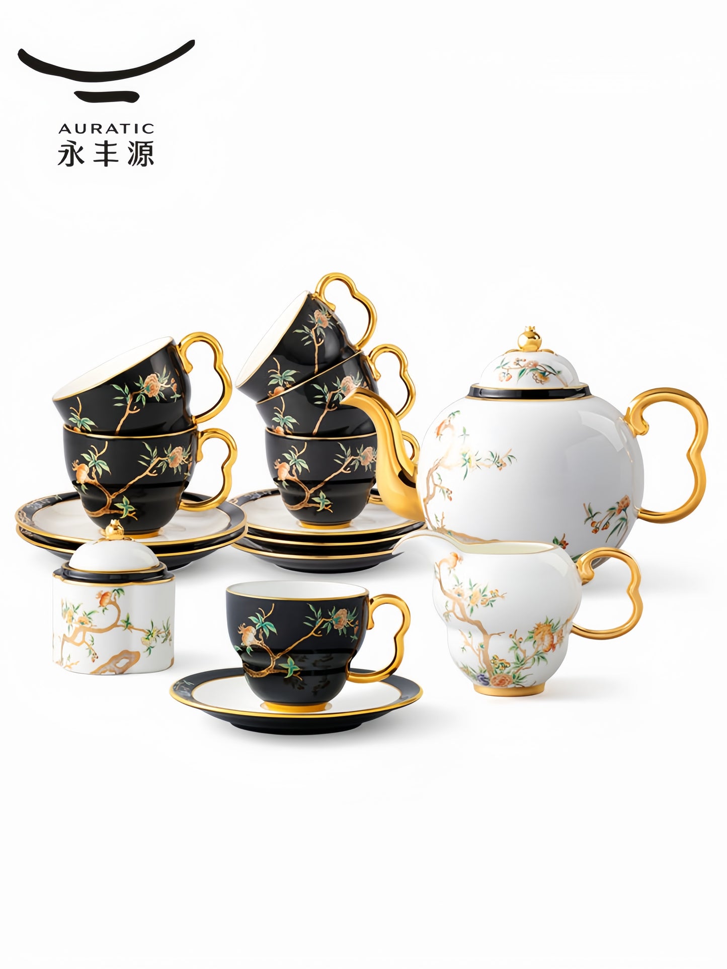 Coffee and tea set 17 | Pomegranate Home