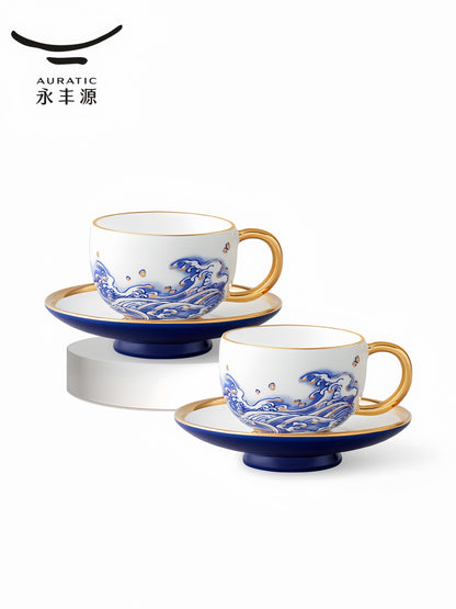 Coffee and tea set 4 pieces | Pearl of the Sea