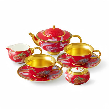 Tea coffee set 10 pieces | Lucky Loong