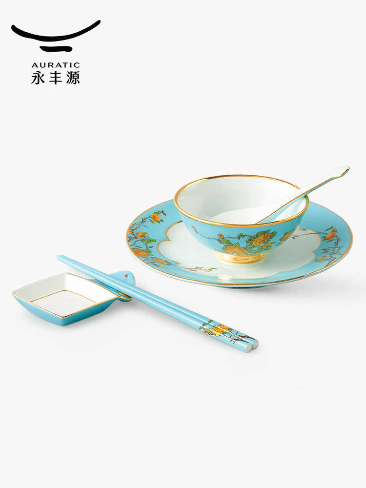 Tableware 6-piece | West Lake Blue