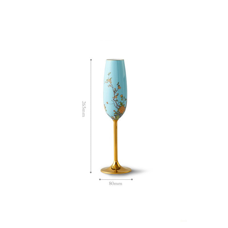 Champagne glass | West Lake Blue