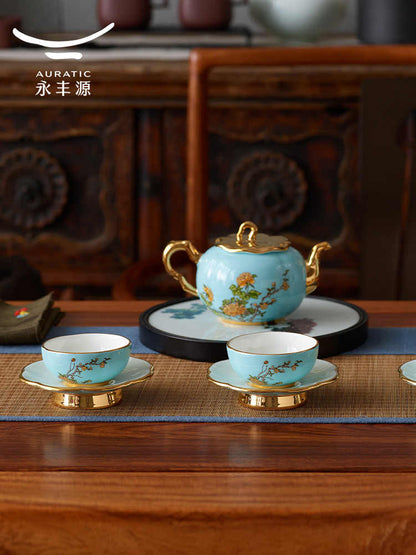 Tea set 12 pieces | West Lake Blue