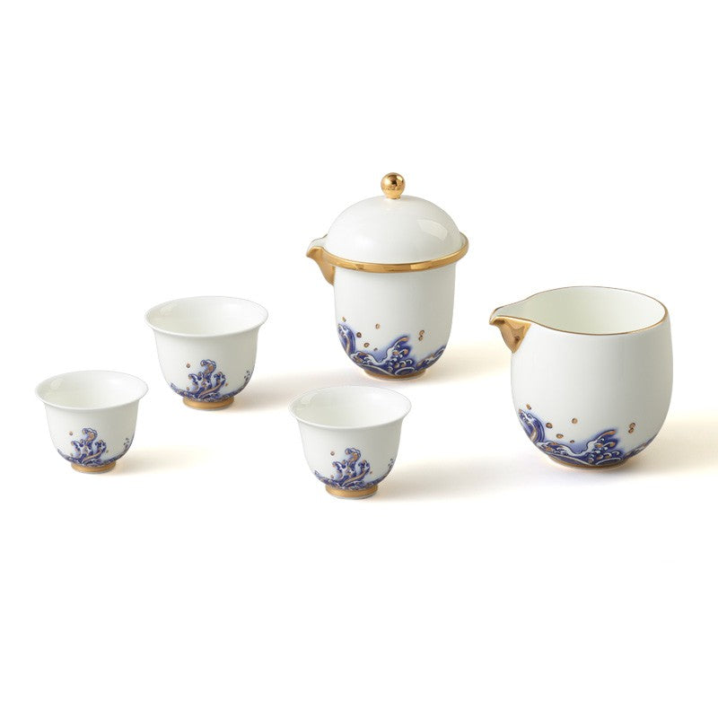 Travel tea set 6 pieces | Pearl of the Sea