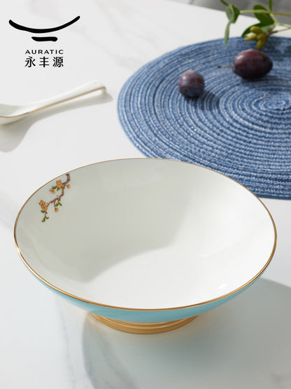 Bowl and spoon | West Lake Blue