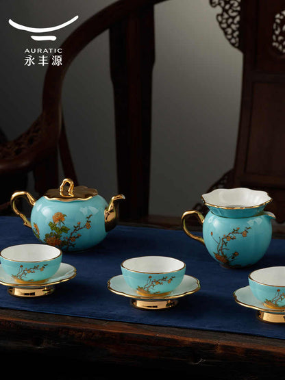 Tea set 12 pieces | West Lake Blue