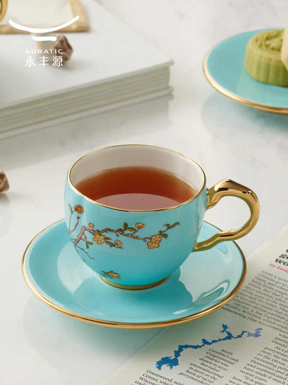 Coffee and tea set 17 | West Lake Blue