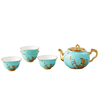 Kung Fu Tea Set 6 Pieces | West Lake Blue