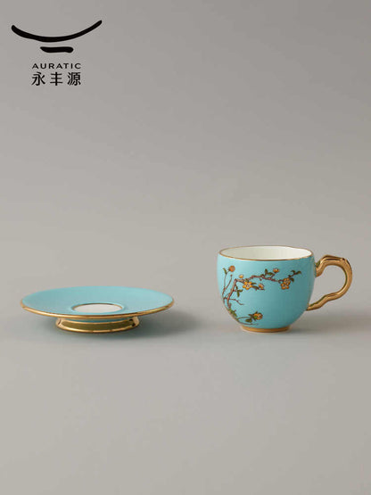 Coffee and tea set 17 | West Lake Blue