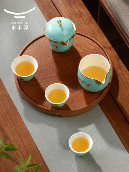 Tea set 6 pieces | West Lake Blue