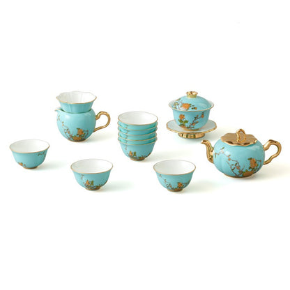 Tea set 15 pieces | West Lake Blue