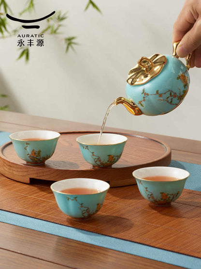 Tea set 15 pieces | West Lake Blue