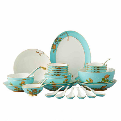 Tableware set | West Lake Blue