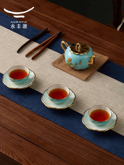 Tea set 12 pieces | West Lake Blue