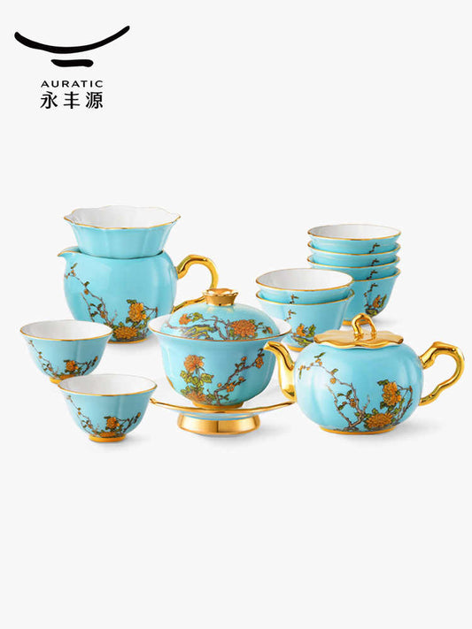 Tea set 15 pieces | West Lake Blue