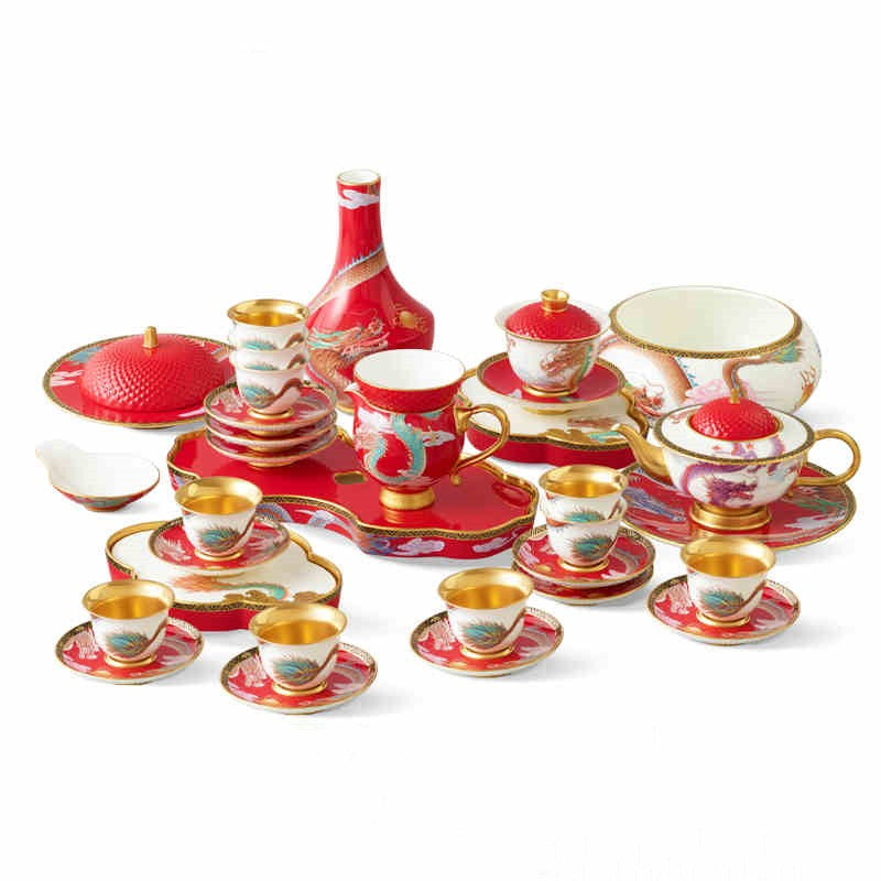 Tea set 40 pieces | Lucky Loong